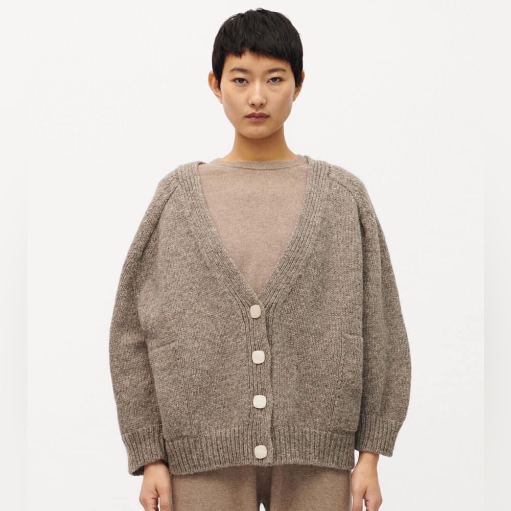 Babaa no51 cardigan Dark Mist Good Condition